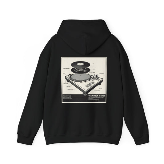 Analog Vibes Crew Hooded Sweatshirt