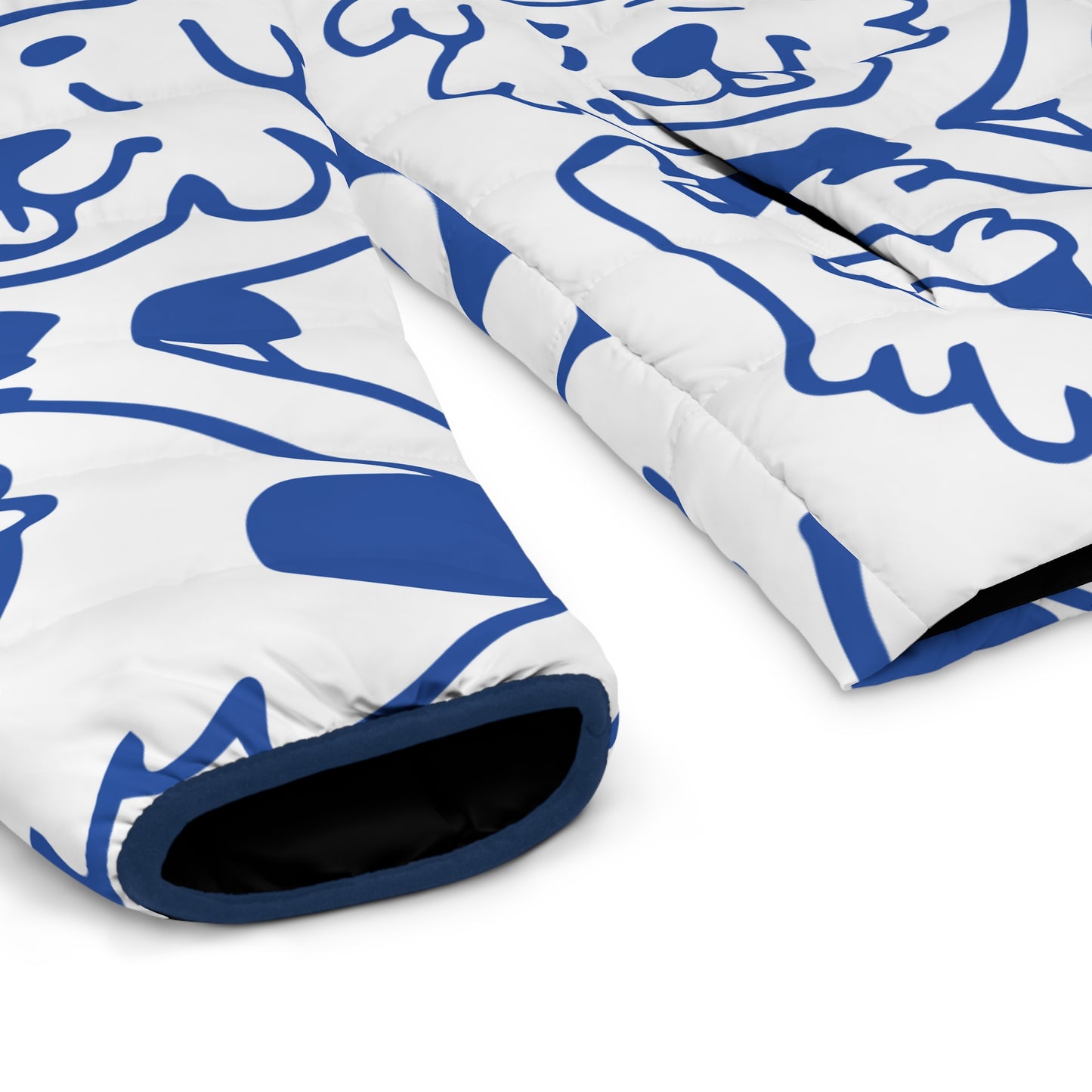 Wolf Pack Puffer Jacket (AOP)