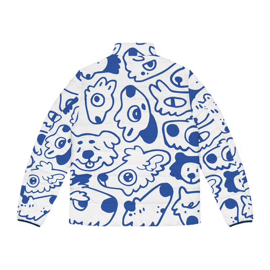 Wolf Pack Puffer Jacket (AOP)