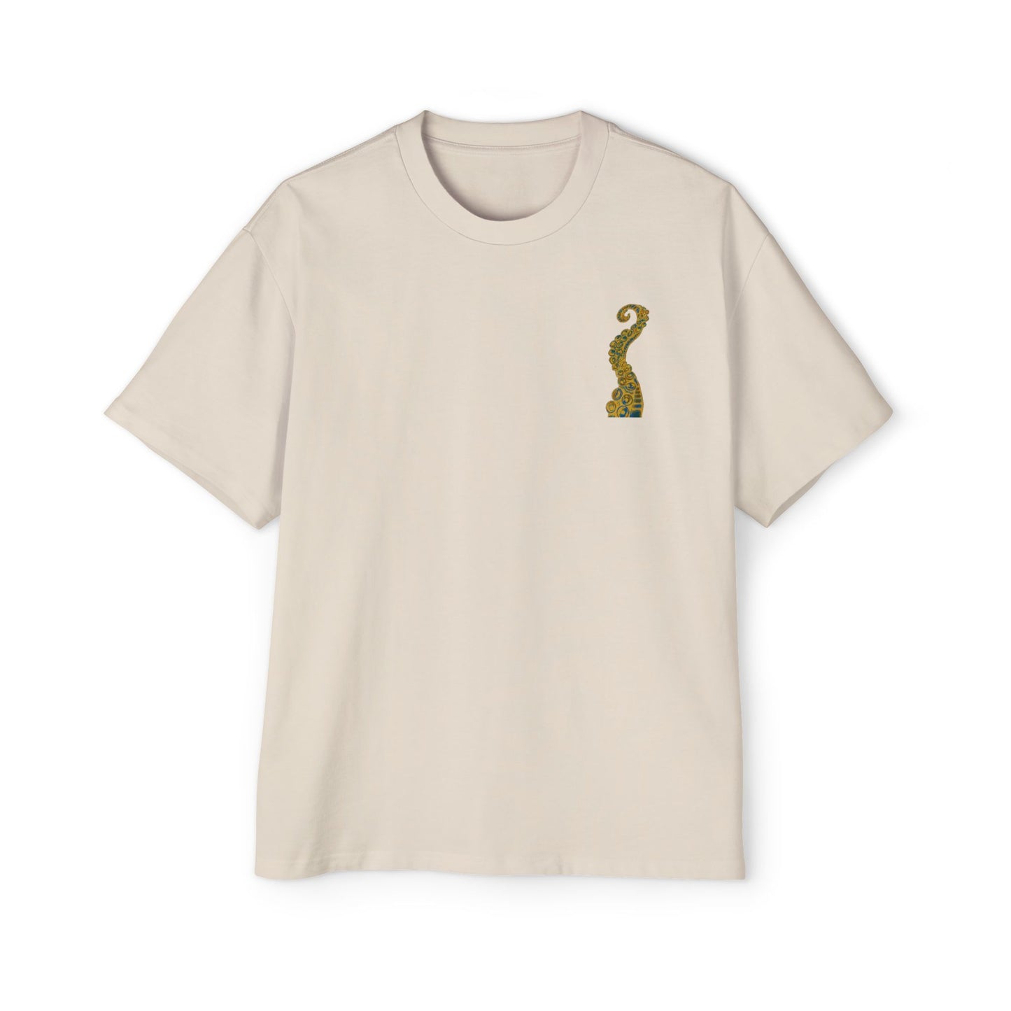 Yellow Octopi Cotton Tee
