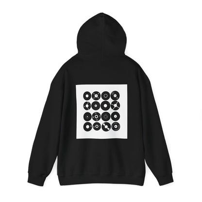 Vinyl Record Crew Hooded Sweatshirt