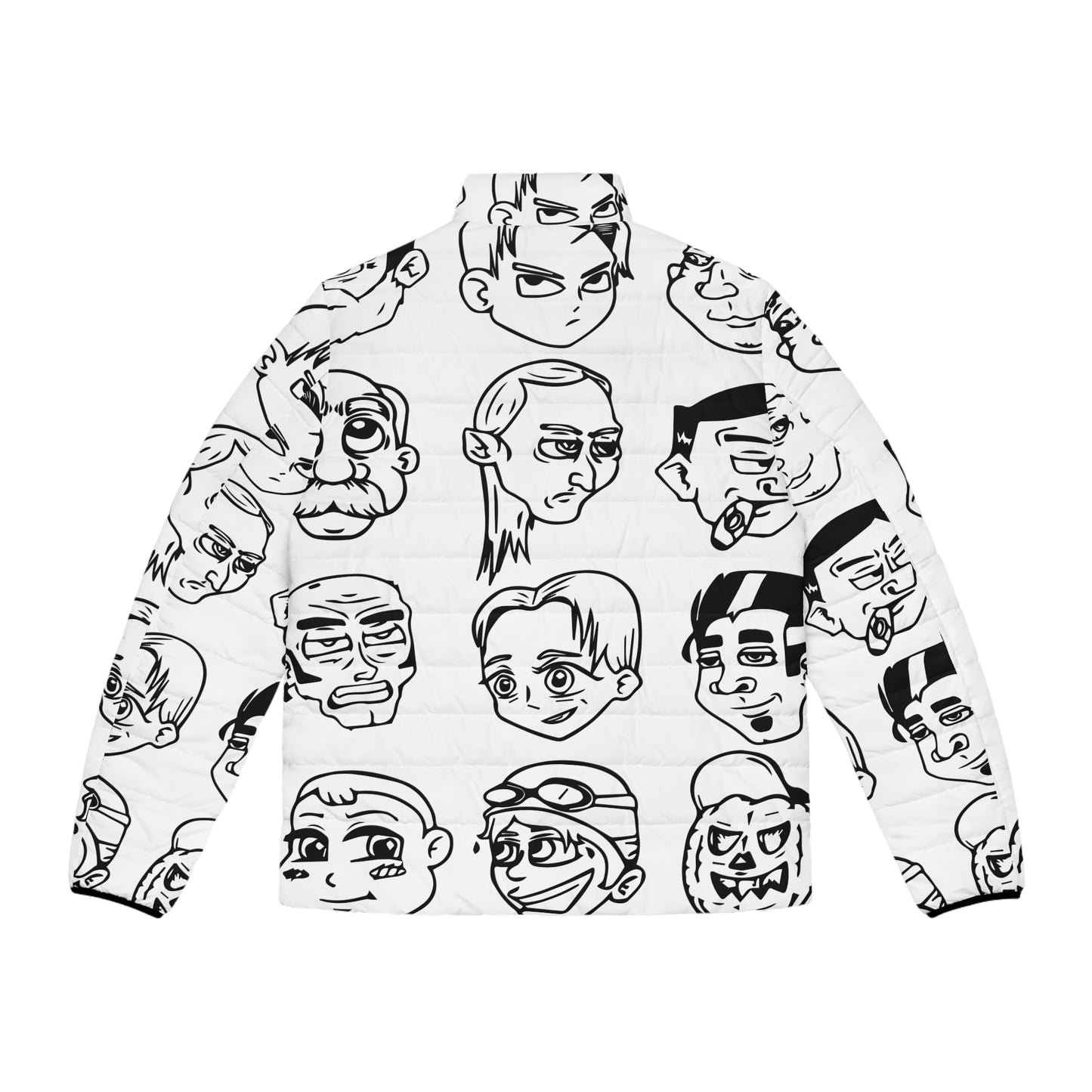 Character Collective Puffer Jacket (AOP)