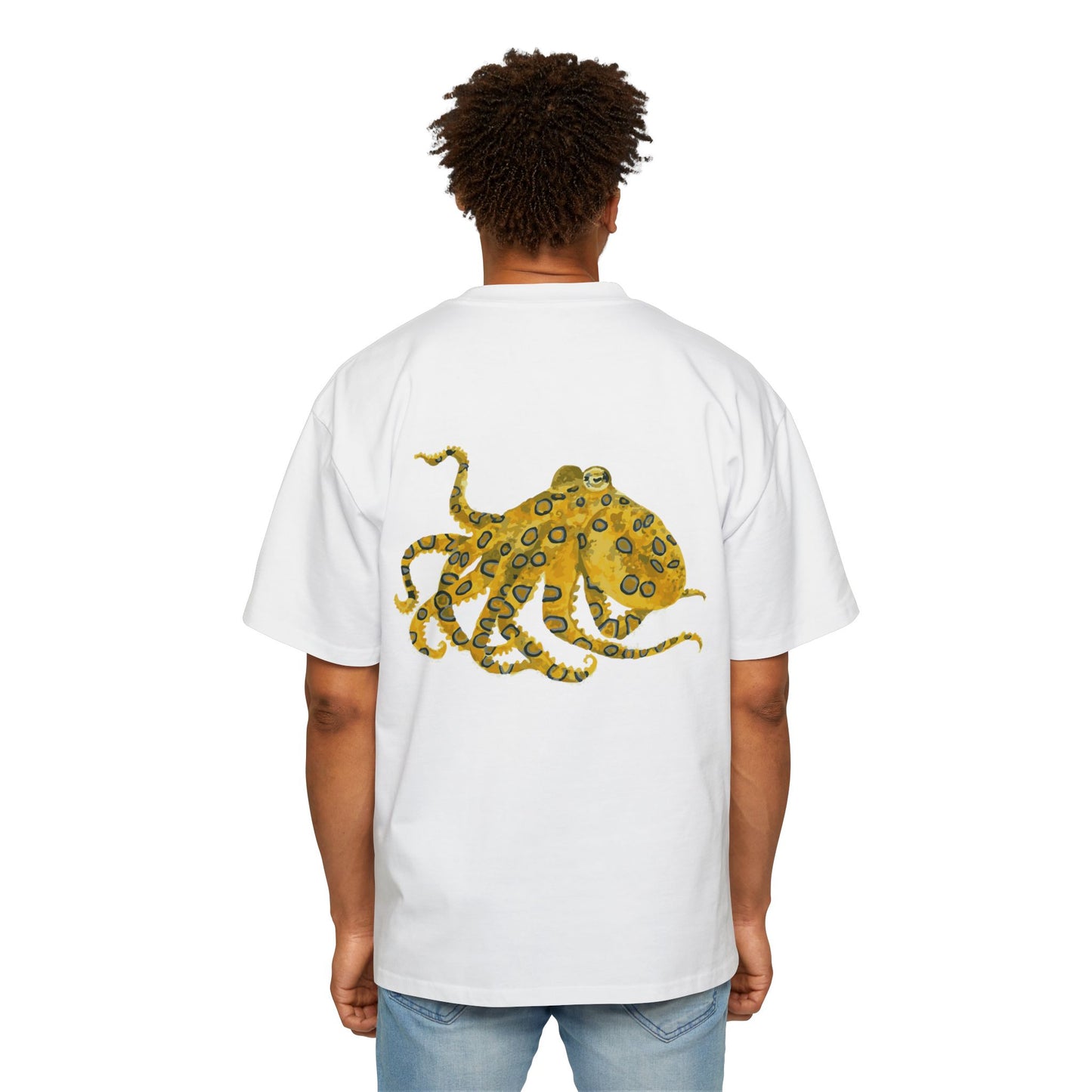 Yellow Octopi Cotton Tee