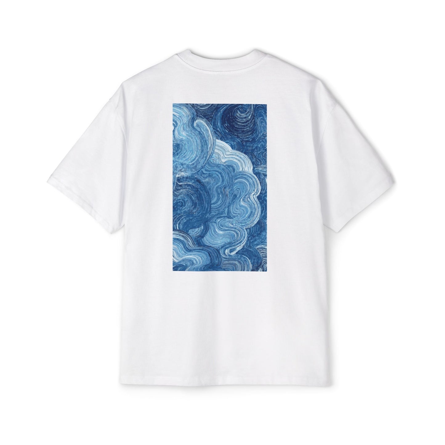 Blue Judgy fish Cotton Tee