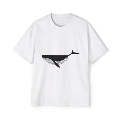Black Shadowed Leviathan Cotton Tee
