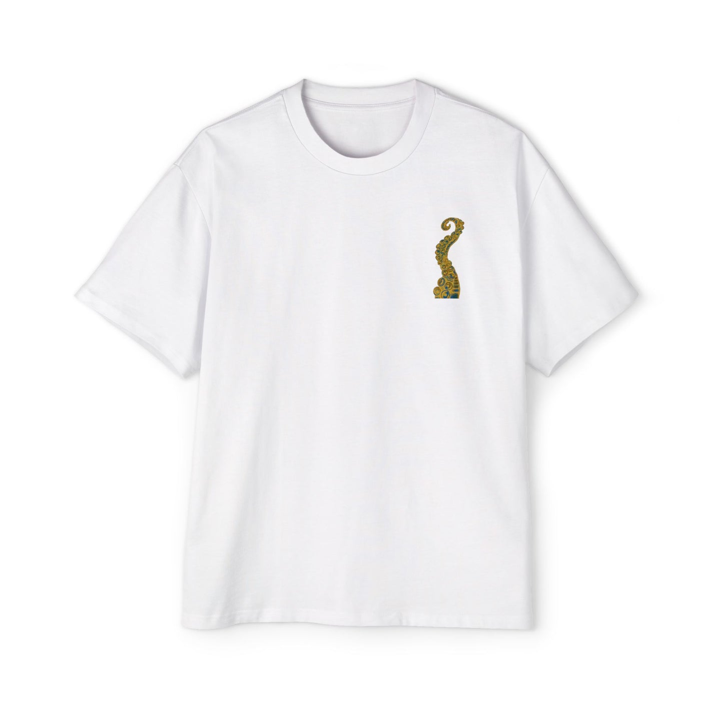 Yellow Octopi Cotton Tee