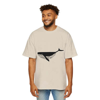 Black Shadowed Leviathan Cotton Tee
