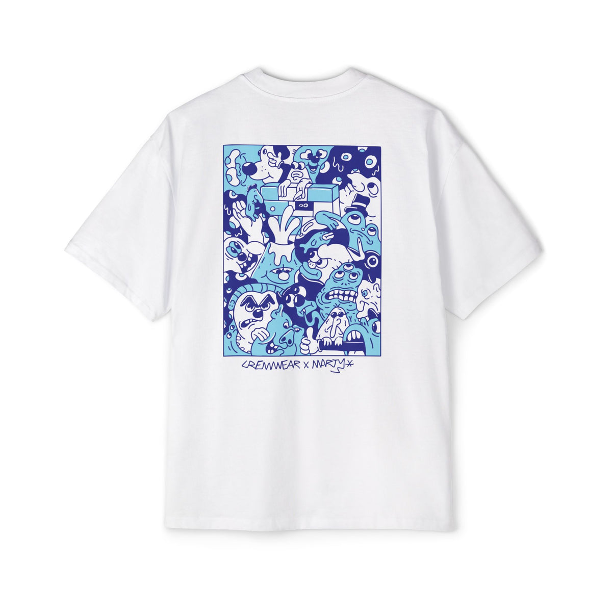 Thumbs Up in Chaos Tee -  Crew Wear X Marty