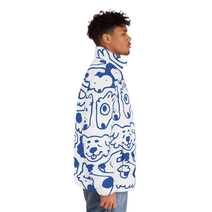 Wolf Pack Puffer Jacket (AOP)