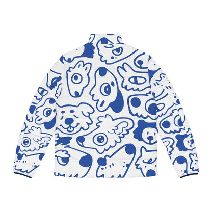 Wolf Pack Puffer Jacket (AOP)