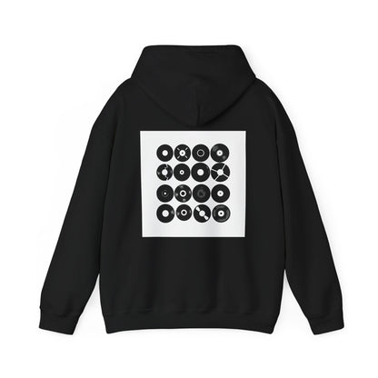 Vinyl Record Crew Hooded Sweatshirt