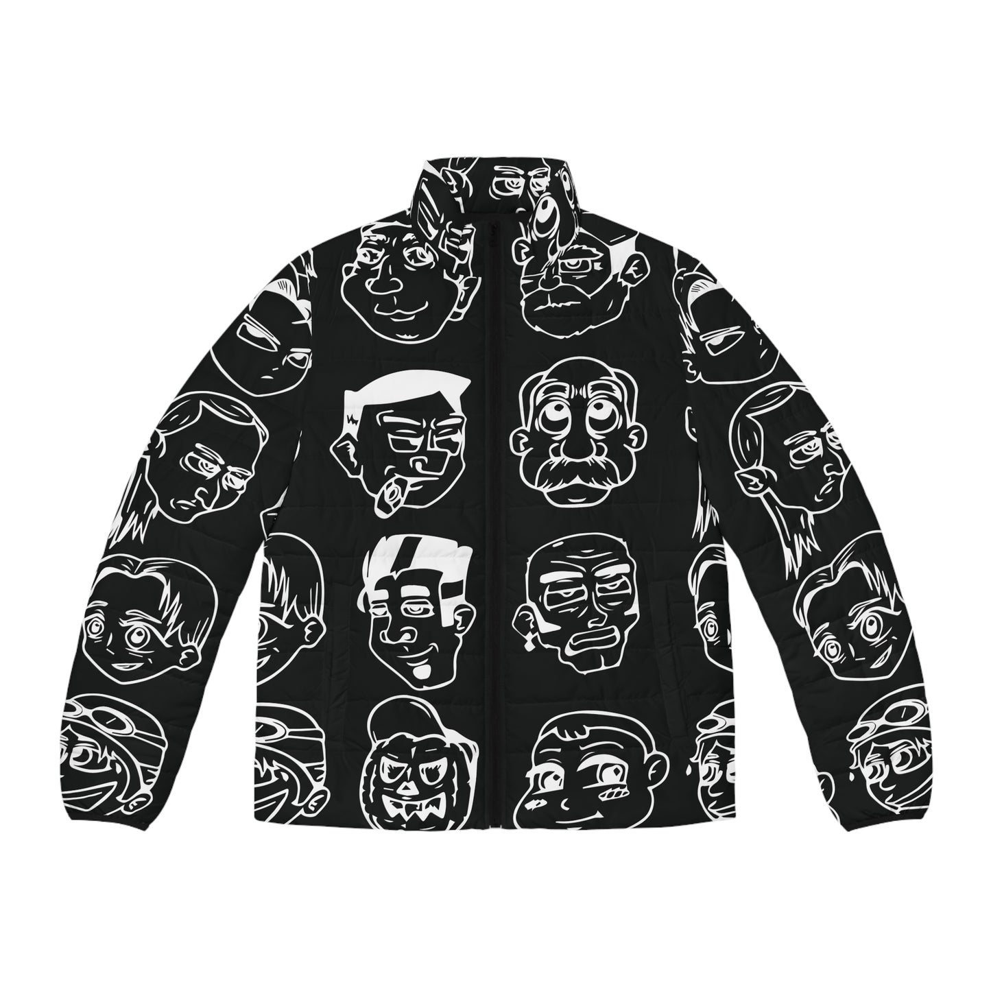 Character Collective Puffer Jacket (AOP)