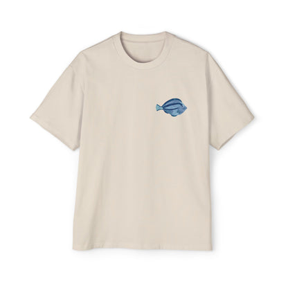 Blue Judgy fish Cotton Tee