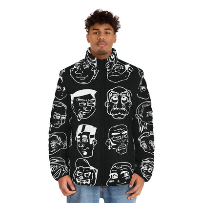 Character Collective Puffer Jacket (AOP)