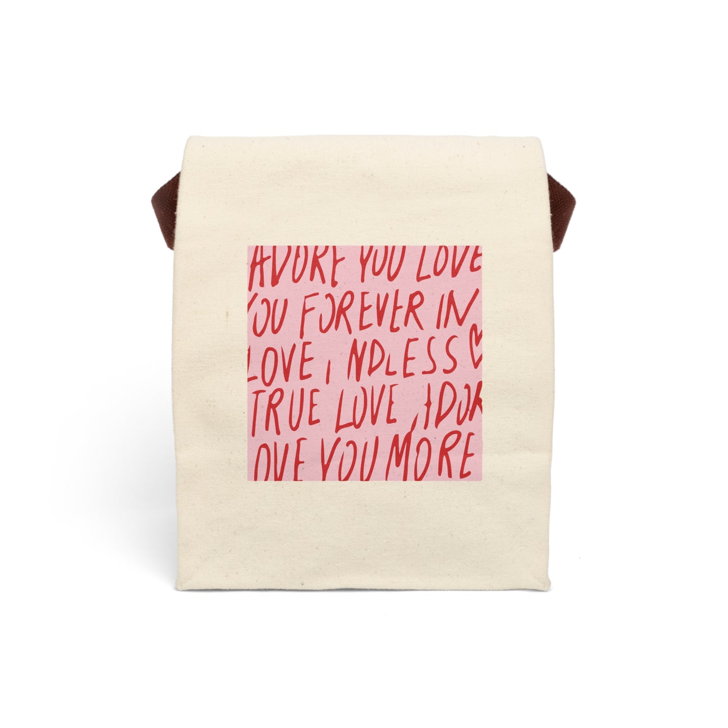 Rouge Canvas Tote Bag