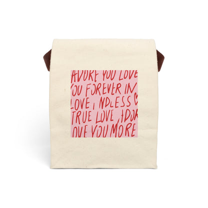 Rouge Canvas Tote Bag
