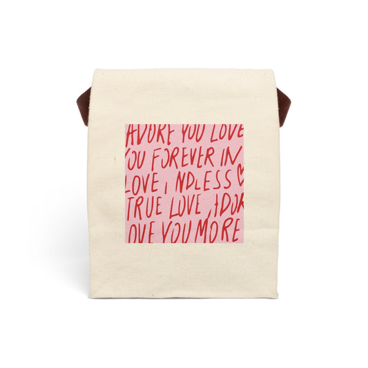 Rouge Canvas Tote Bag