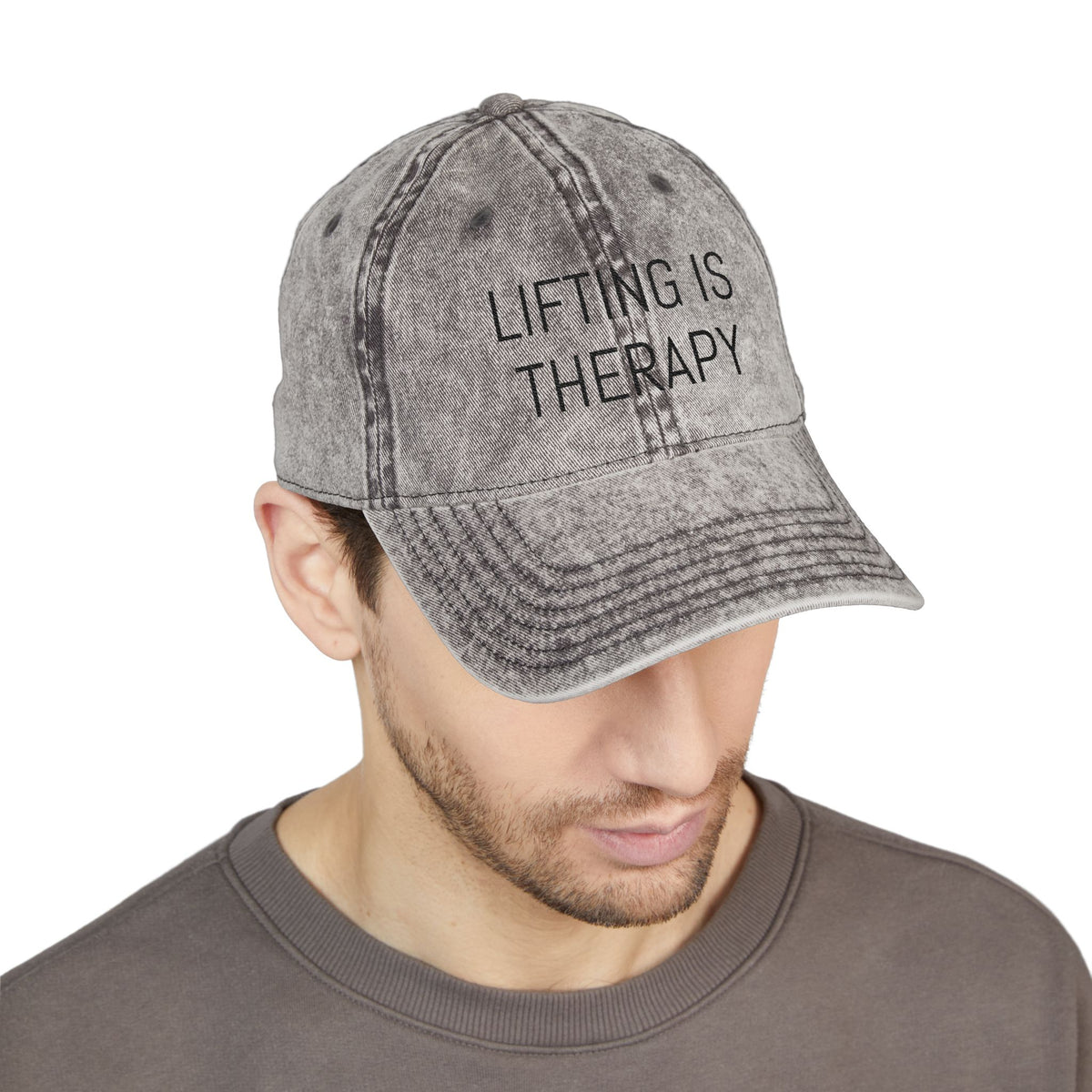 IRON HEALER CAP – CHARCOAL GREY