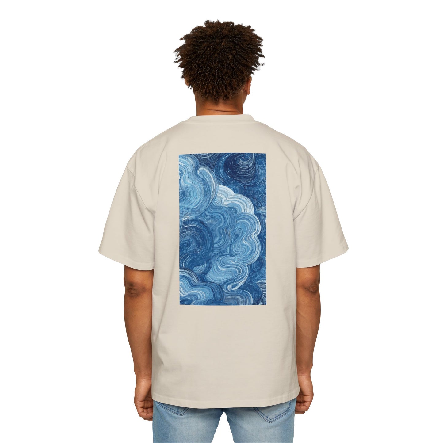 Blue Judgy fish Cotton Tee
