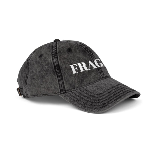 FRAGILE MIND CAP – VINTAGE BLACK