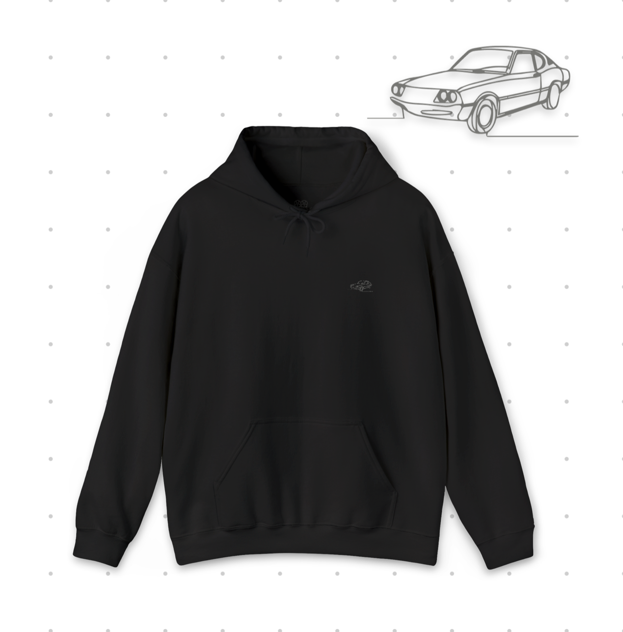 Drawn to Drive Hoodie