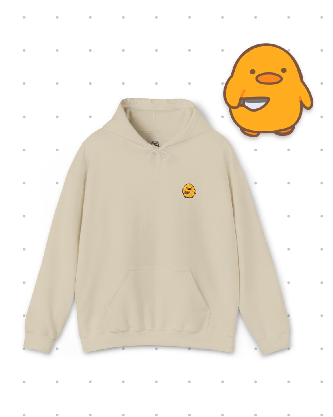 Funny Chef Quack Hooded Sweatshirt