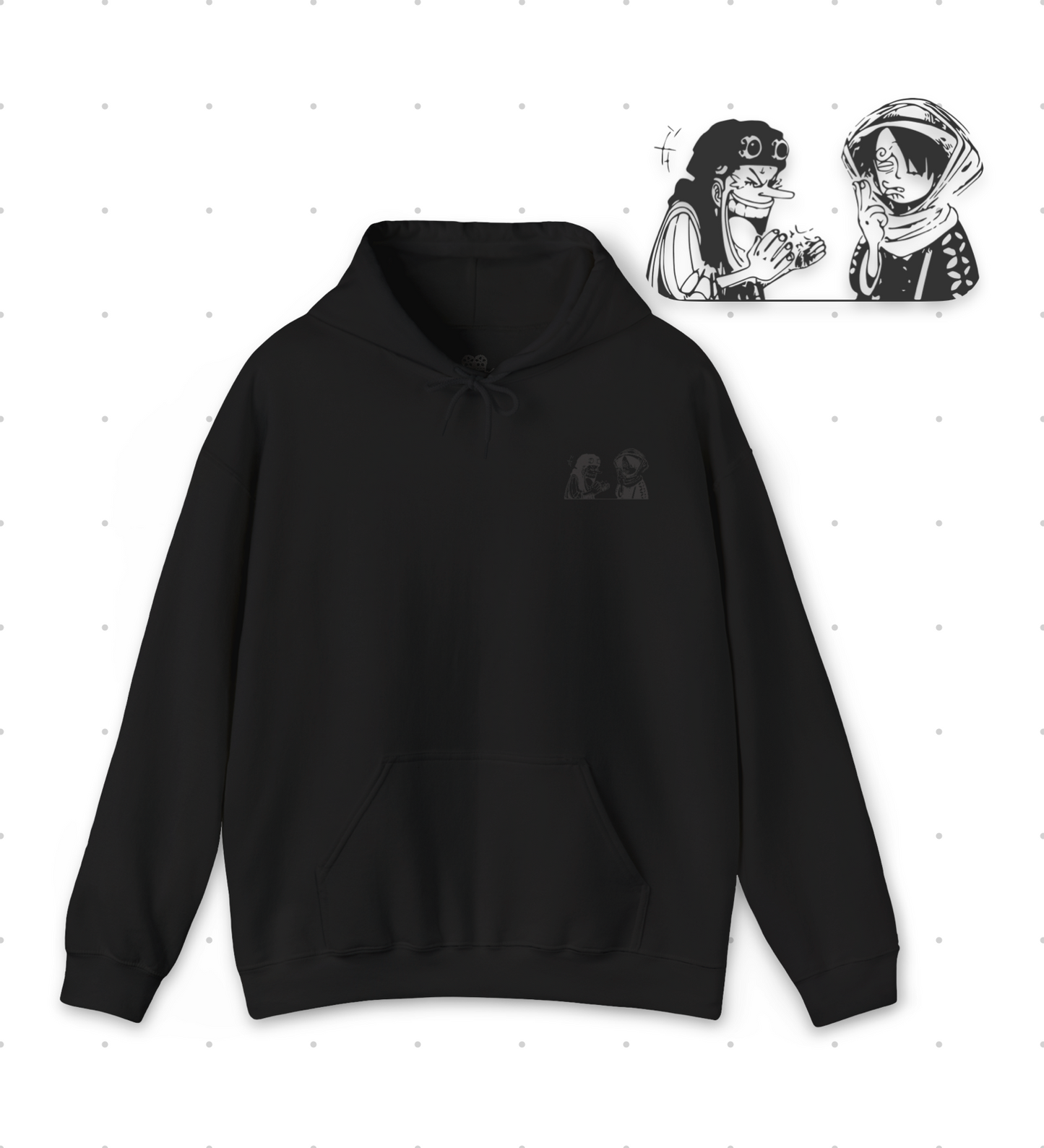 Ussop and Luffy Hoodie - Anime Sweatshirt