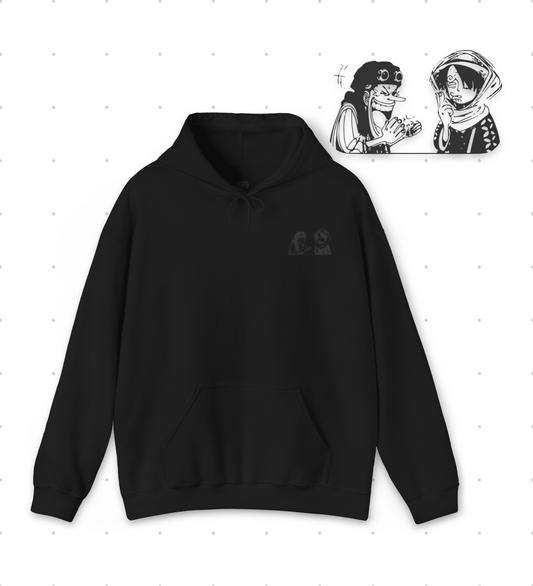Ussop and Luffy Hoodie - Anime Sweatshirt