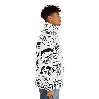 Character Collective Puffer Jacket (AOP)