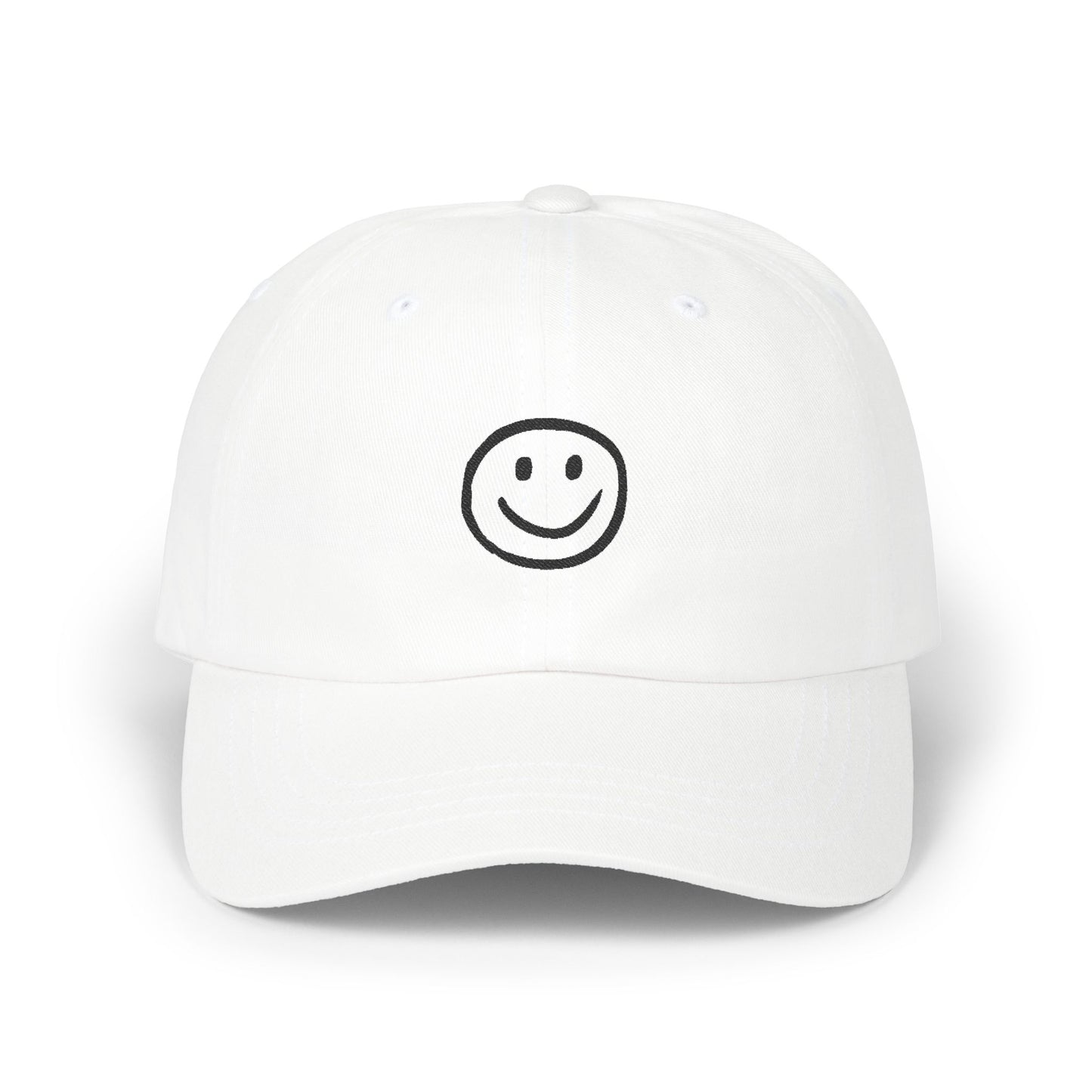 Classic Smile Dad Cap | Casual Hat for Happy Vibes, Gift for Father's Day, Summer Accessory, Outdoor Style