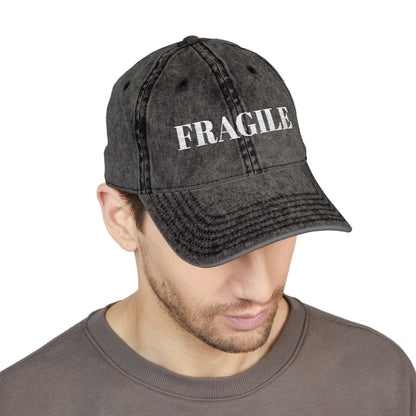 FRAGILE MIND CAP – VINTAGE BLACK
