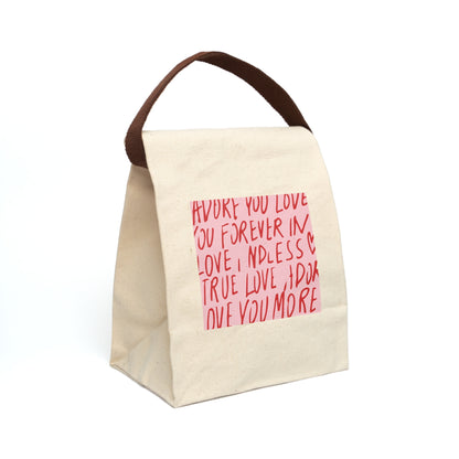 Rouge Canvas Tote Bag