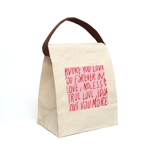 Rouge Canvas Tote Bag