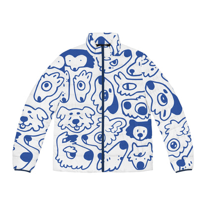 Wolf Pack Puffer Jacket (AOP)