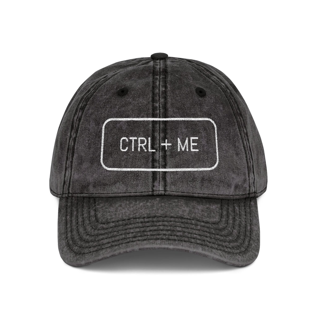 CTRL+ME CAP – VINTAGE BLACK