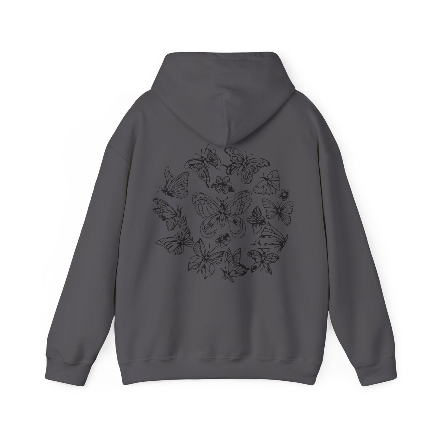 Butterfly Dreamscape Crew Hooded Sweatshirt