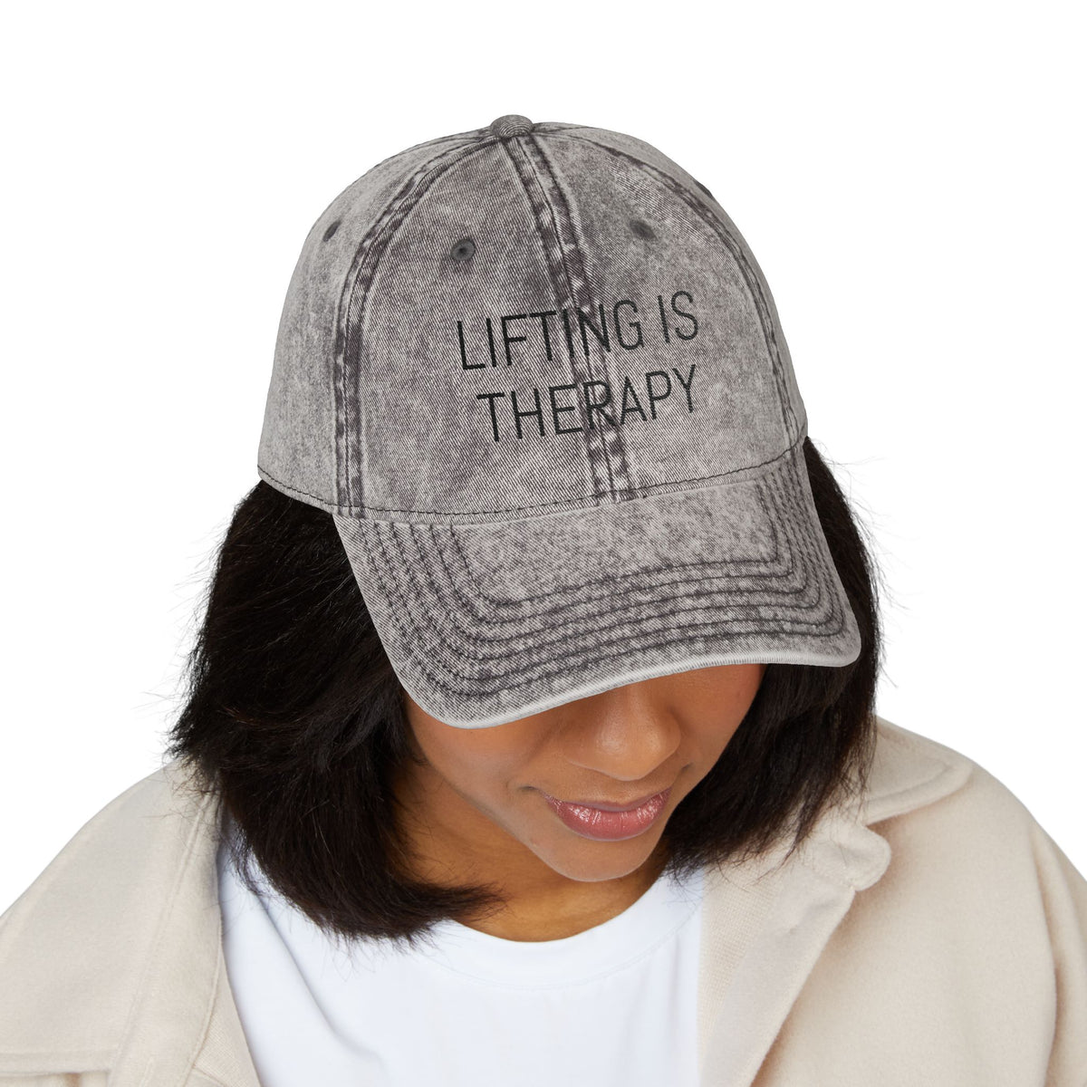 IRON HEALER CAP – CHARCOAL GREY