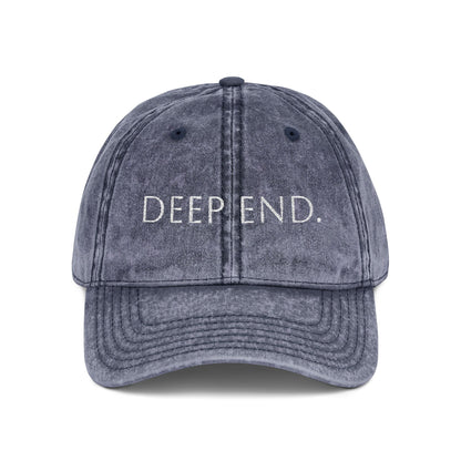 'DEEP END.' Cap - Perfect Gift for Caps Lovers, Trendy Accessories, Casual Outfits, Birthday Gift, Unique Style