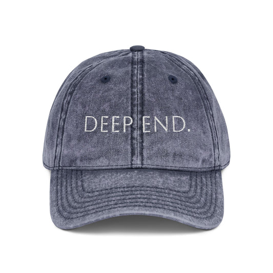 'DEEP END.' Cap - Perfect Gift for Caps Lovers, Trendy Accessories, Casual Outfits, Birthday Gift, Unique Style