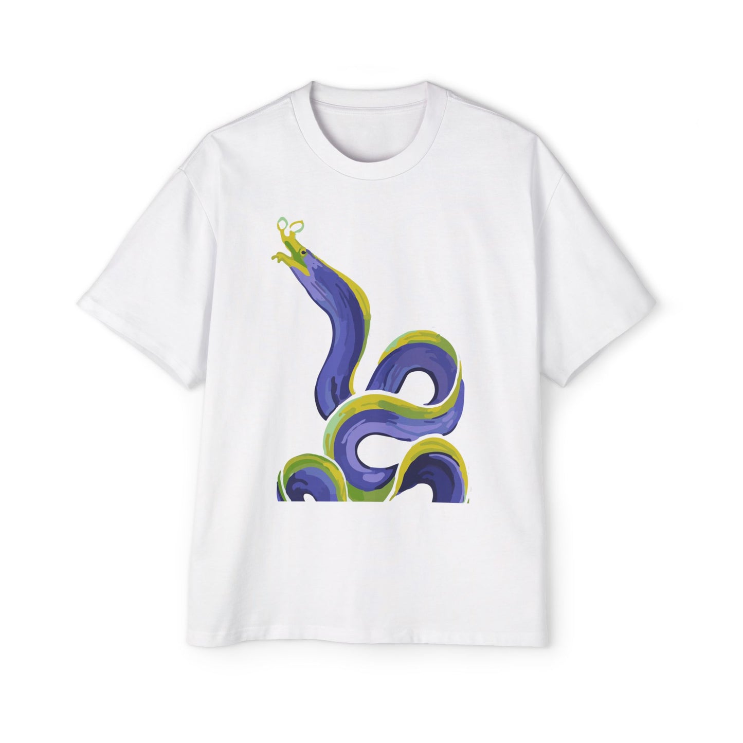 Violet Current Eel Cotton Tee