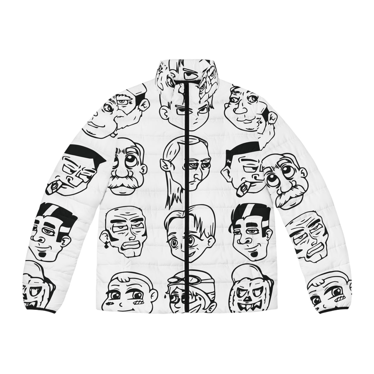 Character Collective Puffer Jacket (AOP)