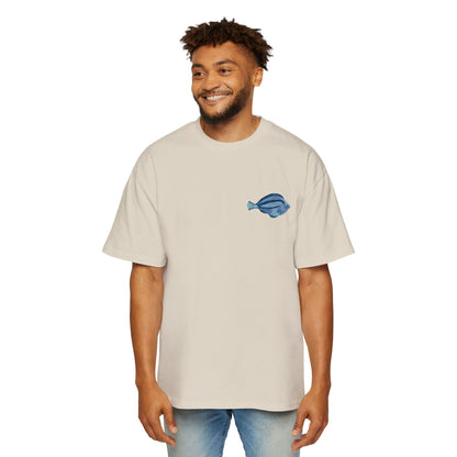 Blue Judgy fish Cotton Tee