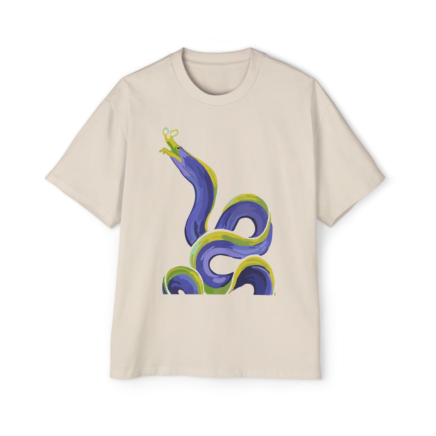 Violet Current Eel Cotton Tee