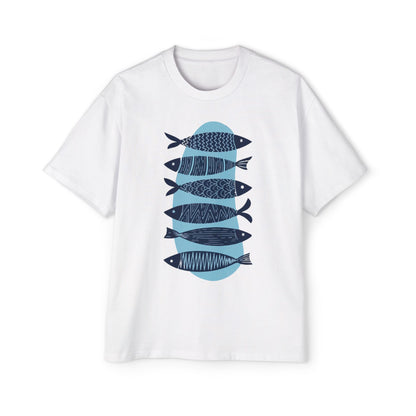 Black & Blue Quantum Catch Cotton Tee