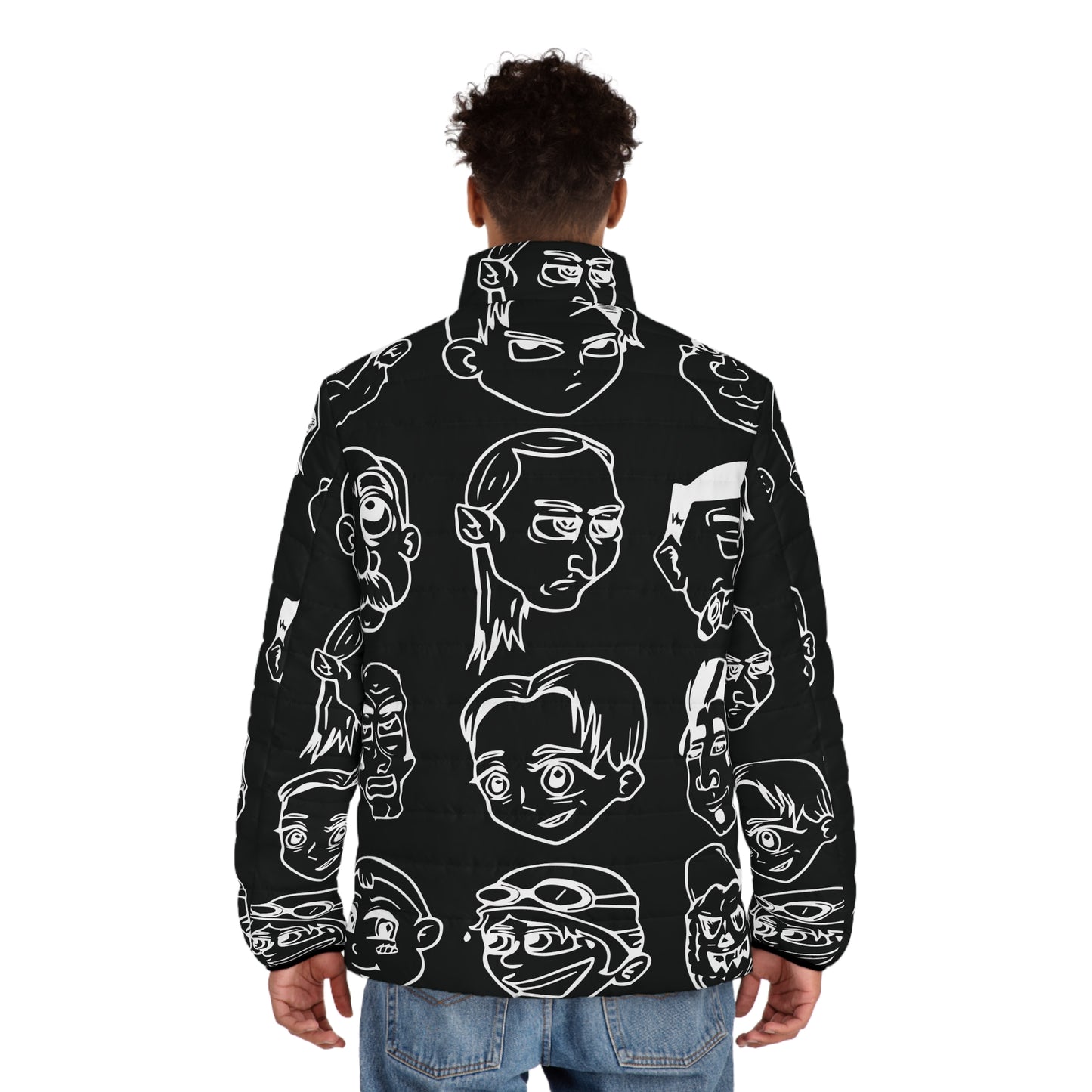 Character Collective Puffer Jacket (AOP)