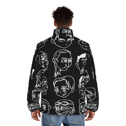 Character Collective Puffer Jacket (AOP)