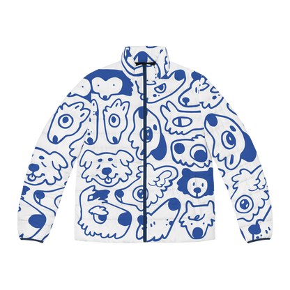 Wolf Pack Puffer Jacket (AOP)
