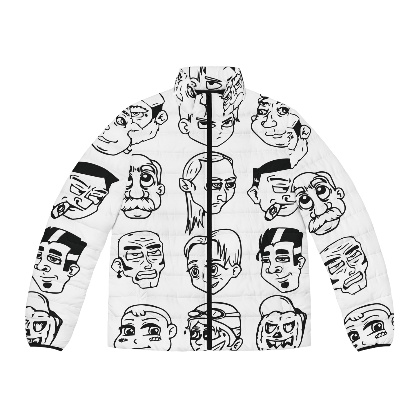 Character Collective Puffer Jacket (AOP)