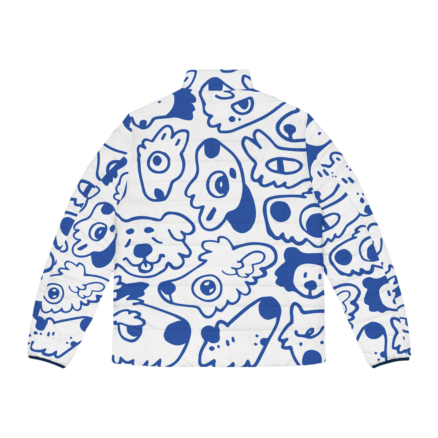 Wolf Pack Puffer Jacket (AOP)