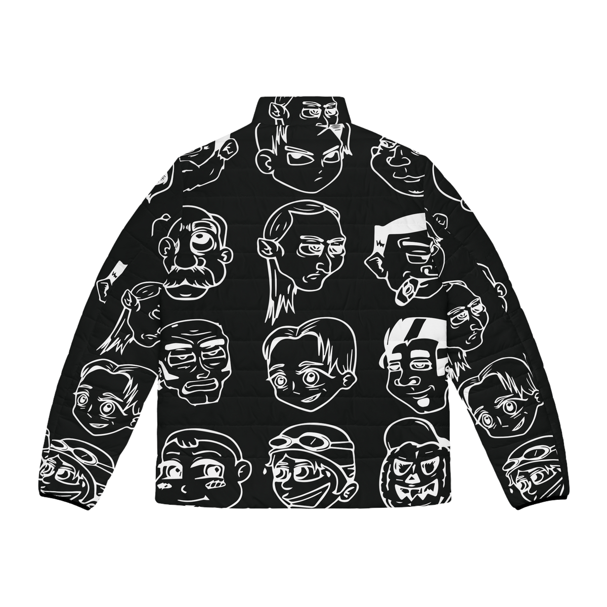 Character Collective Puffer Jacket (AOP)